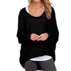🔥Trendy Baggy hi Lo sweater